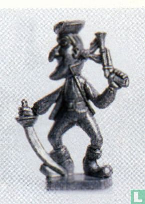 Piraat met sabel en pistool