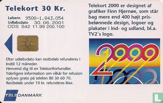 Telekort 2000 - Afbeelding 2