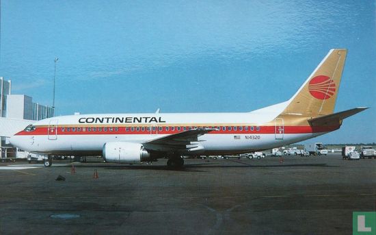 (102) Boeing 737-3T0 - N14320 - Continental Airlines - Bild 1