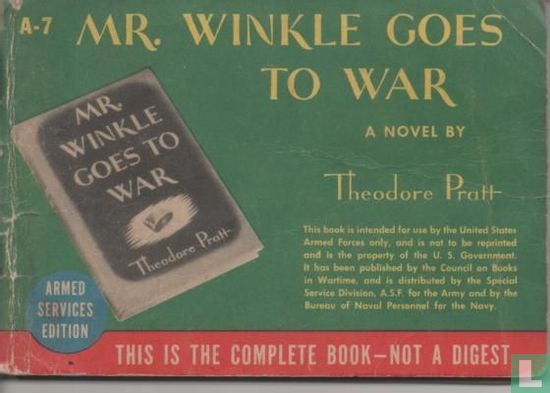 Mr. Winkle Goes to war - Bild 1