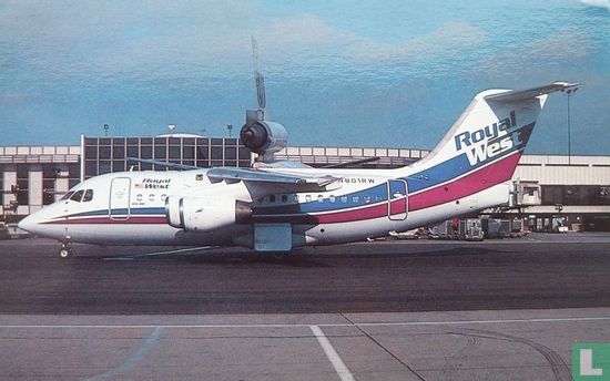 N801RW - BAe 146-100 - Royal West Airlines - Bild 1