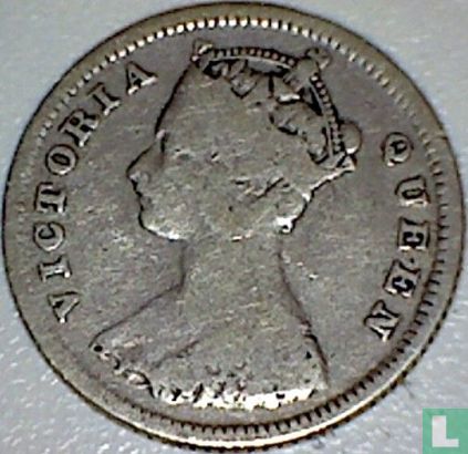 Hong Kong 10 cent 1892 - Afbeelding 2