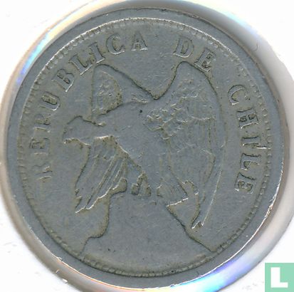 Chili 20 centavos 1924 - Afbeelding 2