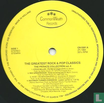 The Greatest Rock And Pop Classics - The Private Collection Vol. 4 - Bild 3