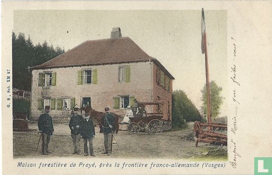 Maison forestière de Prayé, près de la frontière franco-allemande (vosges)