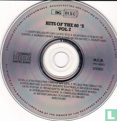 Hits Of The 80's Vol.2 - Image 3
