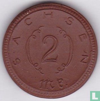 Sachsen 2 Mark 1921 - Bild 2