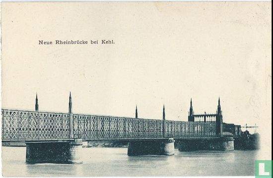 Neue Rheinbrücke bei Kehl