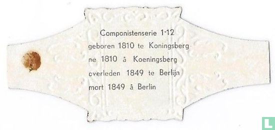 Nicolai - geboren 1810 te Koningsberg - overleden 1849 te Berlijn - Afbeelding 2