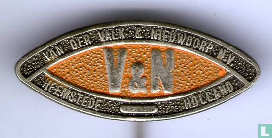 V&N Van der Valk & Nieuwdorp N.V. Heemstede Holland [orange]