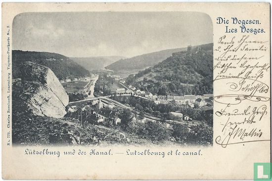 Lutzelbourg et le canal