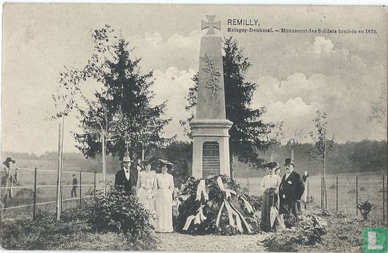 Monument des soldats tombés en 1870 - Remilly