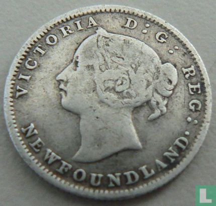Terre-Neuve 5 cents 1896 - Image 2