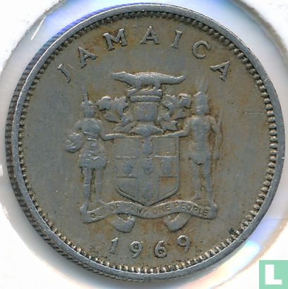 Jamaïque 5 cents 1969 - Image 1