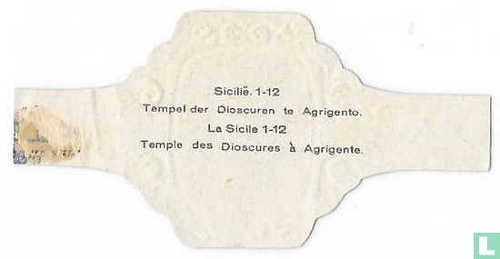 Tempel der Dioscuren te Agrigento - Afbeelding 2