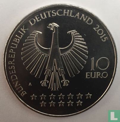 Allemagne 10 euro 2015 "200th anniversary of the birth of Otto von Bismarck" - Image 1