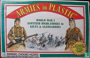 WW1 Scottish Highlanders in Kilts - Afbeelding 1