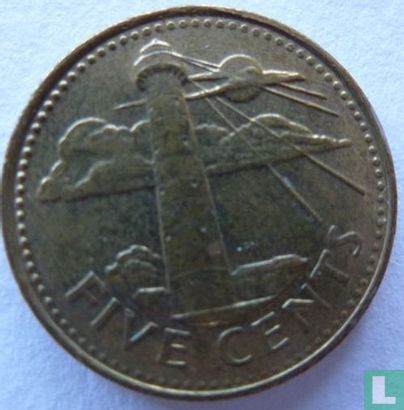 Barbados 5 cents 2005 - Afbeelding 2