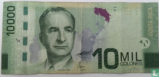 10000 Costa Rica Colones - Image 1