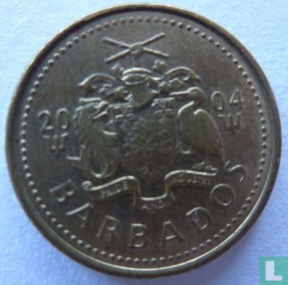 Barbade 5 cents 2004 - Image 1
