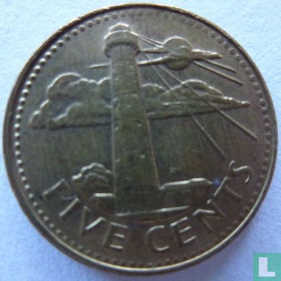 Barbados 5 Cent 2004 - Bild 2