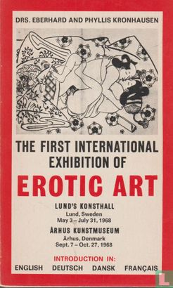 The first international  exhibition of erotic art - Afbeelding 1
