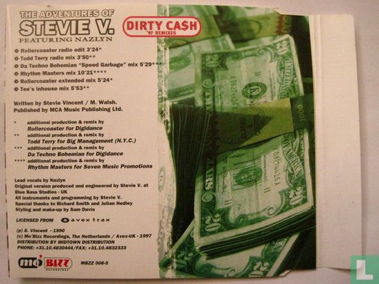 Dirty Cash '97 Remixes - Image 2