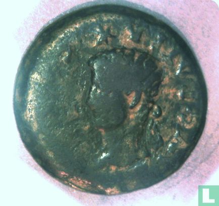 Romeinse Rijk, AE As, 14-37 AD, Augustus als divus onder Tiberius, Emerita Augusta, Hispania Lucitania  - Afbeelding 1