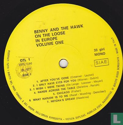 Benny and the Hawk on the loose in Europe volume one - Afbeelding 3