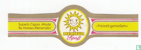 Merkur Spaß - Superb Cigars Made by Alonso Menendez - 'Freizeit Genießen' - Afbeelding 1