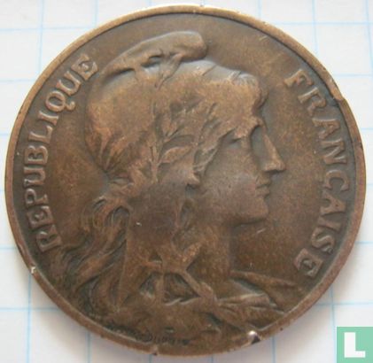 France 10 centimes 1902 - Image 2