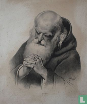 Portret van een monnik 