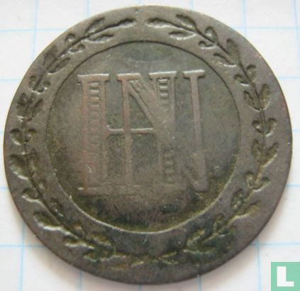 Westfalen 3 centimes 1810 - Afbeelding 2
