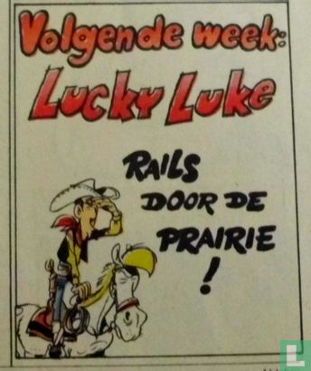 Volgende week: Lucky Luke Rails door de prairie!