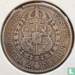 Schweden 2 Kronor 1910 (W - Nähe des Jahres) - Bild 2
