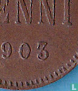 Finlande 1 penni 1903 (3 gros) - Image 3