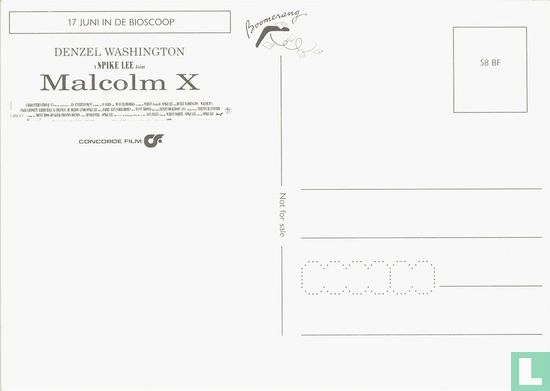 B000027 - Concorde Film 'Malcolm X' - Afbeelding 2