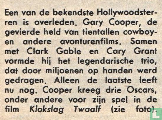 Gary Cooper overleden - Image 2