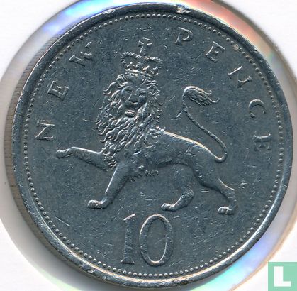 United Kingdom 10 new pence 1980 - Image 2