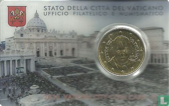 Vaticaan 50 cent 2015 (coincard n°6) - Afbeelding 1