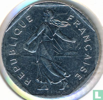France 2 francs 2000 - Image 2