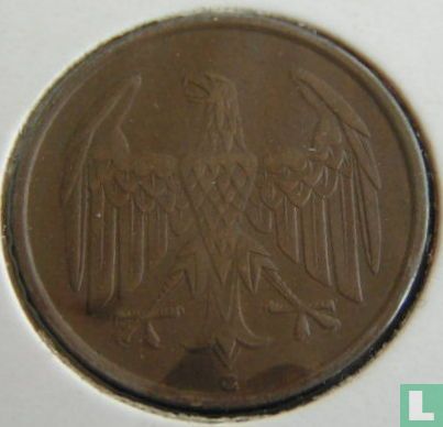 Deutsches Reich 4 Reichspfennig 1932 (G) - Bild 2
