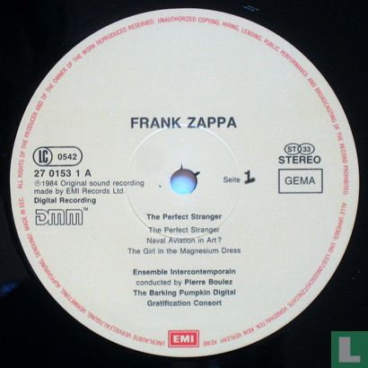 Boulez Conducts Zappa : The Perfect Stranger - Image 3