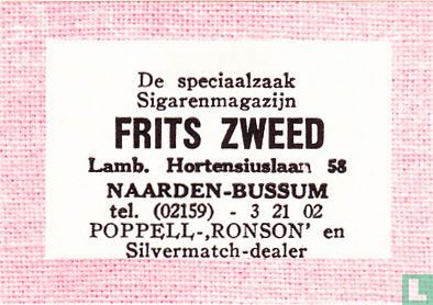 Sigarenmagazijn Frits Zweed - Silvermatch dealer