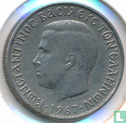 Greece 1 drachma 1967 - Image 1