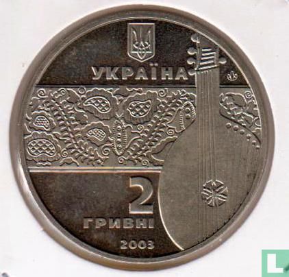 Oekraïne 2 hryvni 2003 "200th anniversary Birth of Ostap Veresay" - Afbeelding 1