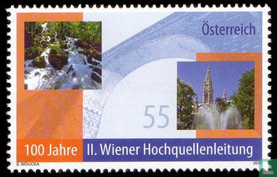 100 ans tuyau d'eau de source de Vienne