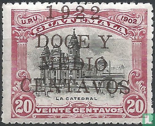 National symbols with overprint