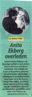 Anita Ekberg overleden