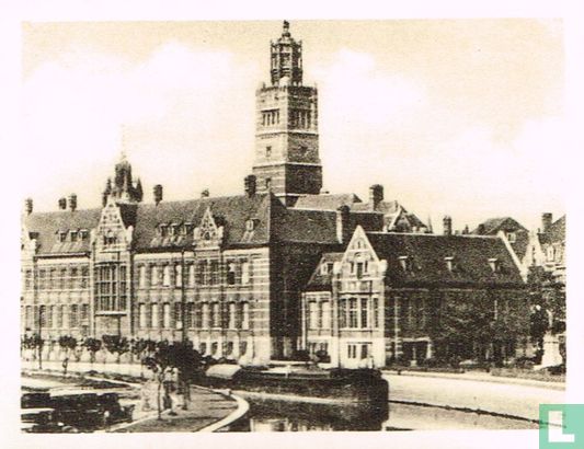 Dendermonde. Gerechtshof. Standbeeld van Prudens Van Duyse - Afbeelding 1